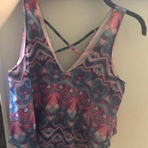 Cotton candy colored blouse